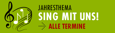 Jahresthema Sing mit uns
